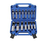 Ensemble d'outils manuels robustes pour ceintures, sacs, bracelets de montre, comprend 15 matrices de découpe en cuir