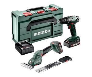 Ensemble d'outils Metabo Combo Set 2.2.5 (BS 18 + SGS 18 LTX Q); 18 V; 2x2,0 Ah accu.