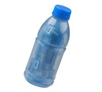 Ensemble d'outils multifonction 15 en 1 en forme de bouteille avec étui transparent à particules Bleu transparent