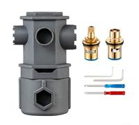 Ensemble d'outils multifonction 16 en 1 avec tournevis et noyaux de valve pour aérateur d'évier de cuisine et de salle de bain, valve d'angle et réparation de pommeau de douche (A)