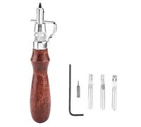 Ensemble d'outils multifonctionnels 5 en 1 pour le travail du cuir Almeigrity Professional : rainurage et couture