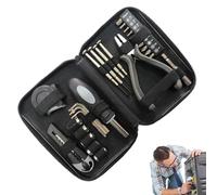 Ensemble d'outils pour la maison | Gadgets de réparation, avec boîte en fer | pour l'entretien ménager, la cuisine, la salle de bain, le salon, la chambre à coucher