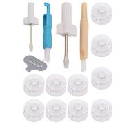 Ensemble d'outils pour machines à coudre Kit de tournevis d'insertion d'aiguille de noyau de navette d'enfileur durable de qualité supérieure pour toutes les machines à coudre