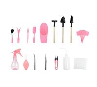 Ensemble d'outils pour plantes succulentes, 14/mini outils à main de jardin | Kit d'entretien succulent pour plantes grasses miniatures de jardinage succulentes en rempotage de cactus, plantes