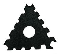 Ensemble d'outils pour poterie et sculpture d'argile offrant des finitions lisses et un guide de forme pour les artistes de poterie (noir)