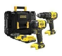 Ensemble d'outils Stanley SFMCK461D2S-QW (SFMCD715 + SFMCF820); 2x2 0 Ah accu.
