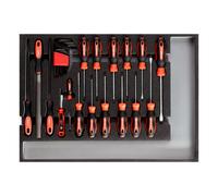 Ensemble D'Outils Tournevis + Fichier Ct-Modul 26-teilig GEDORE R22350002