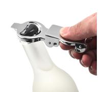 Ensemble d'ouverture en acier inoxydable portable - ouvre-ouvre-compacts, mini-ouvre-bouteille pliable, barman de cuisine multi-outils, mini gadget de cuisine