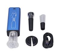 Ensemble d'ouvre-vin électrique antidéflagrant de Calibre 35 mm de Type C, Rechargeable avec Coupe-Feuille d'étain pour Les Amateurs de vin, Alliage d'aluminium ABS