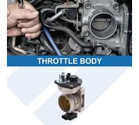 Ensemble du corps de papillon, Actionneur du corps de papillon de 67 mm No.3L5Z9E926AB/3L5Z9E926AD pour Ford Crown Victoria 2005-2011 4.6L Alliage d'aluminium Noir, 1 pièce