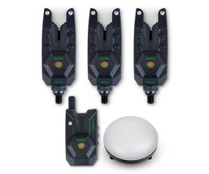 Ensemble d'un indicateur de touche électronique avec 3 piles Sonik Herox Noir TU