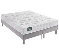 Ensemble dunlopillo général couchage latex 180/2x90x200 Blanc