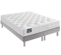 Ensemble dunlopillo génial mousse mémoire de forme 180/2x90x200 Blanc