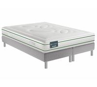 Ensemble dunlopillo genius latex naturel 180/2x90x200