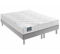 Ensemble dunlopillo gentiane mousse aérial 160/2x80x200