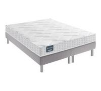Ensemble dunlopillo gentiane mousse aérial 180/2x90x200 G