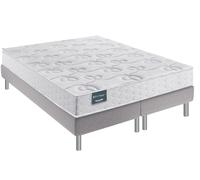 Ensemble dunlopillo gentry 100% latex 180/2x90x200 Blanc