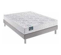 Ensemble Dunlopillo LILA Sommier Confort Ferme 140x200 G