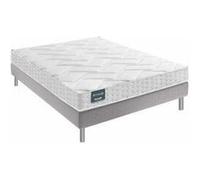Ensemble dunlopillo oasis sommier confort ferme 90x190