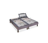 BELLECOUR LITERIE | Ensemble Duo Athena 2x70x200 cm | Sommiers électriques + Matelas Mémoire de Forme