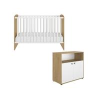 Galipette - Duo chambre Arthur - Lit 60/120cm + Commode