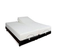 Ensemble literie relaxation Bellecour LITERIE - Ensemble Duo BODYSOFT 2x80x200 cm - Sommiers électriques + Matelas Mémoire de forme