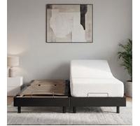 LITERIE - Ensemble Duo FLEX 2x90x190 cm - Sommiers électriques + Matelas Mémoire de forme