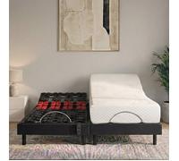 BELLECOUR LITERIE - Ensemble Duo SUPERFLEX 2x90x200 cm - Sommiers électriques + Matelas Mémoire de forme
