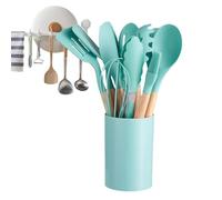 Ensemble d'ustensiles de cuisine en silicone - essentiels pour la cuisine, outils en silicone | Ensemble d'ustensiles de cuisine en silicone de qualité alimentaire, ensemble d'outils antiadhésifs de