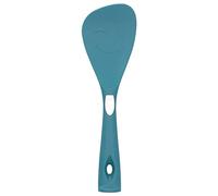 Ensemble d'ustensiles de cuisine en silicone Isolation thermique Anti-brûlure Conception ergonomique Prise confortable Outils de cuisine pour la cuisson Cuisson Vert 6 pièces (Cuillère à riz verte)