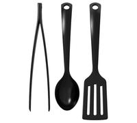 Ensemble d'ustensiles de cuisine IKEA GNARP 3 pièces, noir