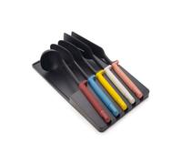 Joseph Joseph Ensemble d'ustensiles de cuisine 10543 - 5 pièces en silicone avec bac pour tiroir