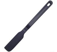 Ensemble d'ustensiles en silicone pour la cuisine et la pâtisserie avec manivelle en forme de V avec spatule moyenne cuillère à soupe, grattoir en T, brosse à huile résistante à la chaleur (petit