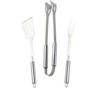 Ensemble d'ustensiles pour barbecue Adler AD 6729 - Pince, Fourchette, Spatule - Dans un coffret en aluminium