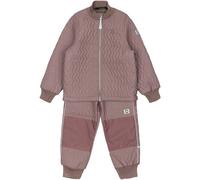 Ensemble duvet polaire bÃ©bÃ© Mikk-Line Marron 3 ans