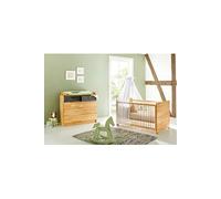 Ensemble Économique Pinolino Natura Lit + Commode À Langer Large - Collection 2018