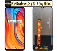 Ensemble Écran Tactile Lcd, 100% Testé Pour Oppo Realme C3 Rmx2027, Pour Oppo Realme C3 Lcd Realme 6i 5s 5i