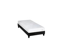- Ensemble EGIO 90x200 cm - Matelas Latex Like + Sommier Bois