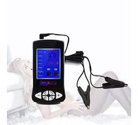 Ensemble électrique de luxe, pince à téton d'électrostimulation, orgasme E-Stim, jouets sexuels avec dispositif d'agrafe de clitoris électro pour hommes et femmes