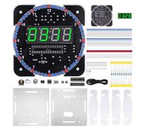 Ensemble électronique d ' horloge numérique avec mémoire, Green