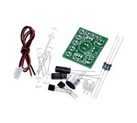 Ensemble électronique de mélodies à LED interactivement réactives au son avec planche pour l'apprentissage en laboratoire et la visualisation du rythme Activation vocale LED Melodys Light