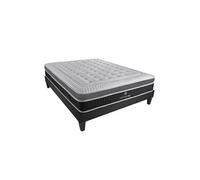Ensemble ELEGANCE 180x200 cm - Matelas Mémoire de forme + Sommier Bois