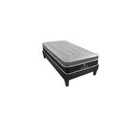 Ensemble ELEGANCE 90x190 cm - Matelas Mémoire de forme + Sommier Bois