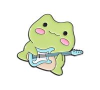 Ensemble élégant de grenouilles en Lapel Pins animés Grenouilles Ruban Lapel Broche créative Charme Cadeaux pour les adolescents Style, taille unique, Comme décrit