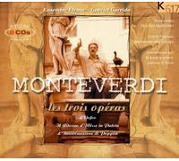 Ensemble Elyma - Monteverdi : Les trois opéras - Orfeo / Le Retour D'Ulysse / Le Couronnement de Poppée (coffret 8 CD)