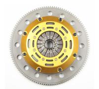 Ensemble Embrayage Drive Embrayage de course Adlerspeed à double disque pour Honda, adapté pour Accord, adapté pour Civic Si, K20, K24, Acura RSX, TSX, Medium