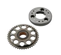 Ensemble Embrayage Drive Embrayage de démarrage KLE500 pour Kawasaki 454 LTD EN450A KLE, compatible avec Ninja 500 EX500 Vulcan500 EN500 ER-5 ER500 Accessoires d'embrayage