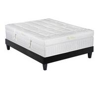 Ensemble EMPEREUR 140x190 cm - Matelas Mémoire de forme + Sommier Bois G