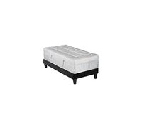 Ensemble EMPEREUR 90x190 cm - Matelas Mémoire de forme + Sommier Bois