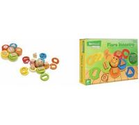 Ensemble empilable de formes géométriques en bois de Globo